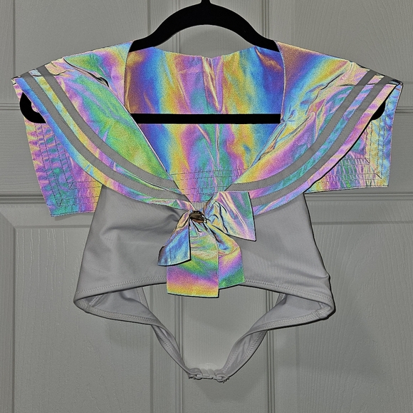 Moeflavor Kawaii Reflective Rainbow Sailor Set - Picture 2 of 7